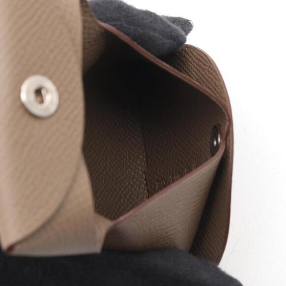 HERMES Brown Leather Wallet - Picture 4 of 6